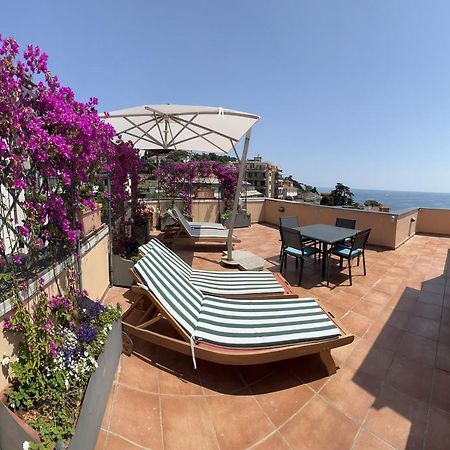 Welcome Riviera - Attico San Faustino 165 Mq Piu 110 Mq Di Terrazza- In Villa 700 ,Vista Mare Strepitosa-100 M Dalla Spiaggia-Parking Esclusivo ราปาลโล ภายนอก รูปภาพ