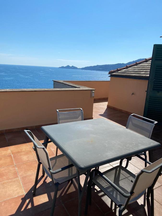 Welcome Riviera - Attico San Faustino 165 Mq Piu 110 Mq Di Terrazza- In Villa 700 ,Vista Mare Strepitosa-100 M Dalla Spiaggia-Parking Esclusivo ราปาลโล ภายนอก รูปภาพ